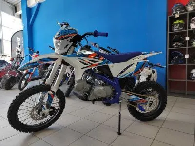 Питбайк Wels (Велс) RT 125 17/14 полуавтомат синий