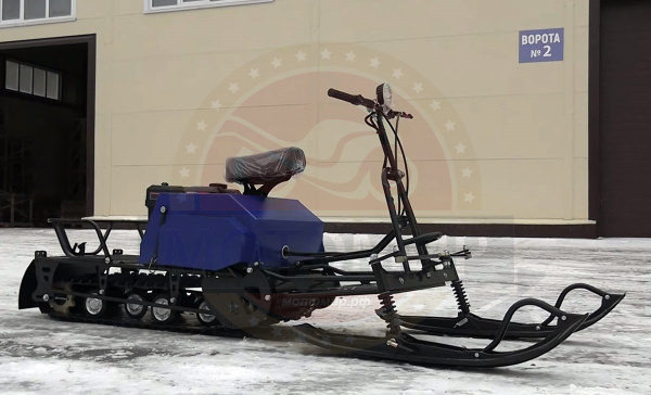 Мотобуксировщик компактный Лидер-СИГМА-2Е, 8 л.с, с лыж. модул. С ЭЛЕКТРОСТАРТЕРОМ, ВАРИАТОР TAV2-40 | Мототека