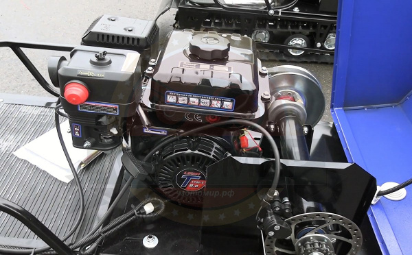 Мотобуксировщик компактный Лидер-СИГМА-1К, 8.0 л.с. без лыжного модуля TAV2-40 | Мототека